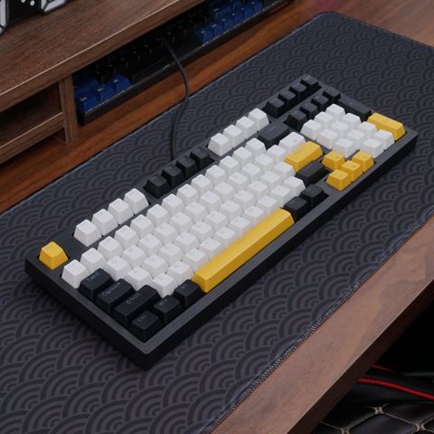 Bàn Phím Cơ ESONNE K98 Black Gold Red Switch