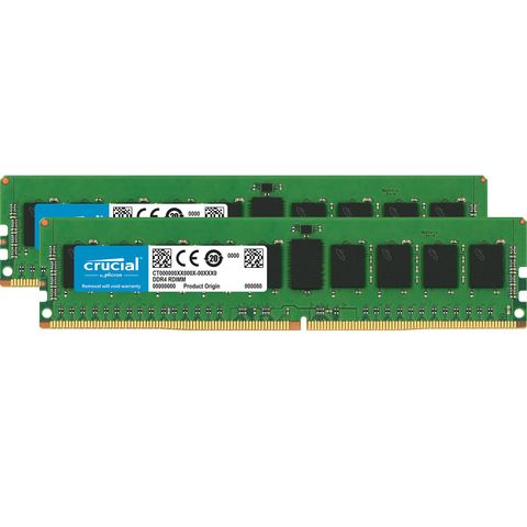 Crucial 16Gb Kit (2 X 8) Ddr4-2666 Rdimm