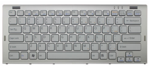 Bàn phím dùng cho laptop Sony SR Màu trắng