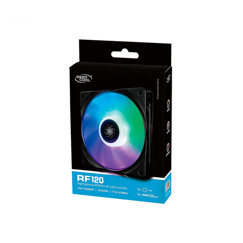 Fan Case Deepcool RF120 12cm RGB Pack 3 Fan