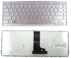  Bàn phím dùng cho laptop Toshiba T230 bạc 