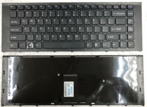 Bàn phím dùng cho laptop Sony EA Màu đen