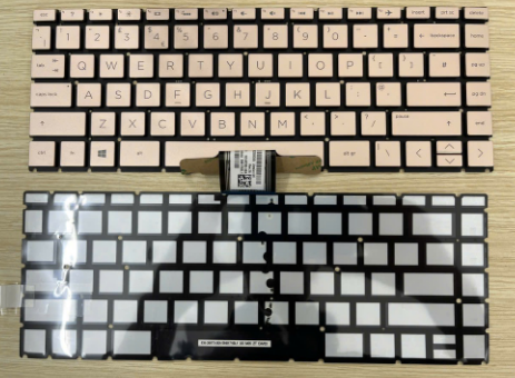 BÀN PHÍM DÙNG CHO LAPTOP HP 14DA 14CE VÀNG ĐỒNG LED