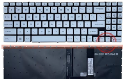  Bàn phím dùng cho laptop MSI GL66 trắng 