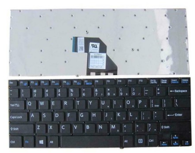 Bàn phím dùng cho laptop Sony SVF14 Màu đen