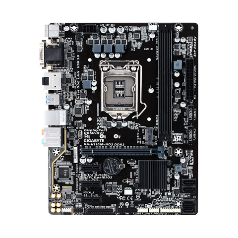 Mainboard Gigabyte H110M DDR3