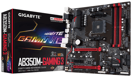 Mainboard Gigabyte Ga-ab350m-gaming 3 Socket Am4 817s