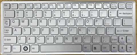 Bàn phím dùng cho laptop Sony VPC W