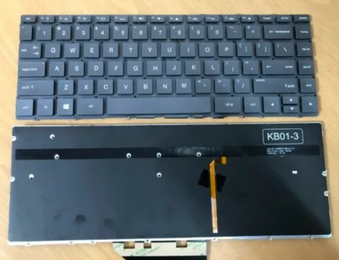 BÀN PHÍM DÙNG CHO LAPTOP HP 13BF ĐEN LED