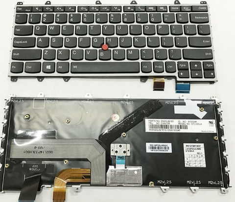 Bàn phím dùng cho laptop Lenovo Thinkpad Yoga 260 Y370 X380 chuột ZIN