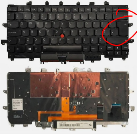 Bàn phím dùng cho laptop Lenovo X1 Cacbon Gen 4 UK