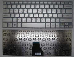  Bàn phím dùng cho laptop Sony SVF14E SVF14A Màu bạc 
