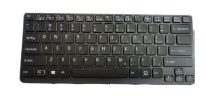 Bàn phím dùng cho laptop Sony SVE14A Màu đen