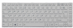  Bàn phím dùng cho laptop Toshiba L840 C840 màu trắng 