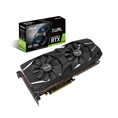 Card màn hình ASUS Dual RTX 2080 Ti-O11G