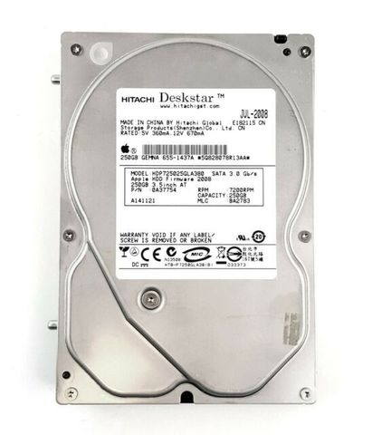 Hdd Hgst Sata 250Gb - 3.5