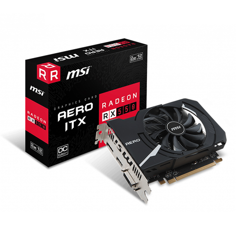 VGA Radeon RX550 2G GDDR5 MSI Aero ITX OC