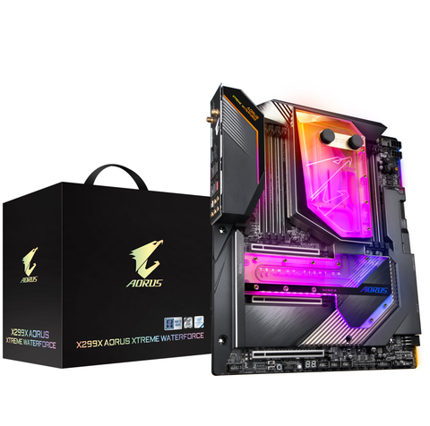 mainboard gigabyte x299x aorus xtreme waterforce