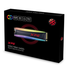  Ổ cứng SSD 256G Adata XPG Spectrix S40G M.2 NVMe PCIe Gen3x4 RGB 