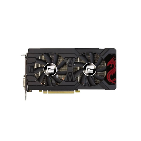 VGA Power Color RX570 4G D5 Red Dragon 2 Fan