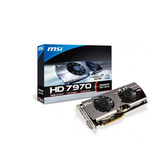  VGA MSI HD7970 3G Twin Frozr III 2 Fan 