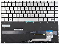  Bàn phím dùng cho laptop HP 13BE bạc LED 
