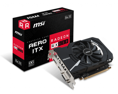 Vga Msi Rx 550 Aero Itx 2g Oc