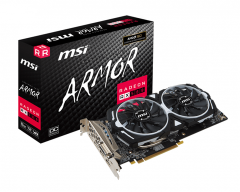 Vga Msi Rx 580 Armor 8g Oc