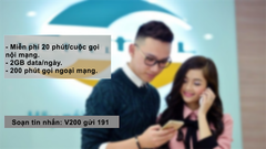  Đăng ký gói 4G V200 Viettel trả sau 60GB tốc độ cao rẻ, nhanh, đơn giản 