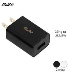  Adapter Sạc 1A AVA+ DS016-BG 