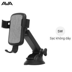  Sạc không dây xe hơi 1A AVA WXC08-A Đen 