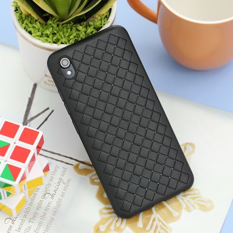 Ốp lưng ViVo Y91C Nhựa dẻo Woven OSMIA Đen