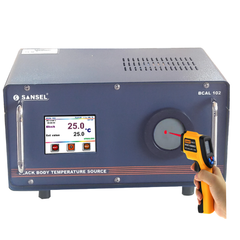  Máy hiệu chuẩn nhiệt độ hồng ngoại Sansel BCAL 102 (0~100°C; ±0.5°C; 0.1°C) 