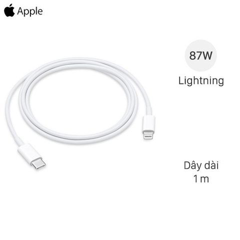 Cáp Type C - Lightning 1m Apple MQGJ2 Trắng