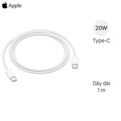  Cáp Type C - Type C 1 m Apple MUF72 Trắng 