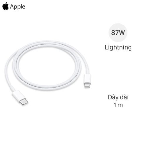 Cáp Type C- Lightning 1m Apple MX0K2 Trắng