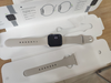 Apple Watch Series 7 GPS, 41mm Starlight Aluminium Case with Starlight Sport Band - Regular (MKMY3VN/A)