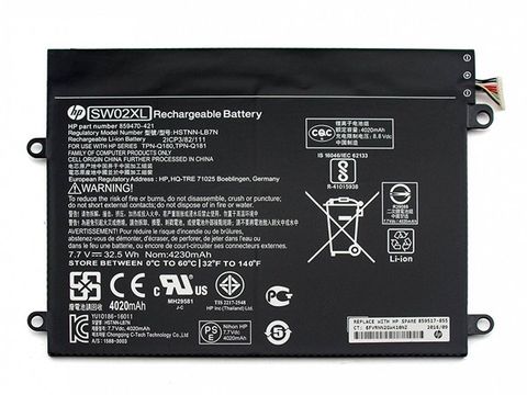 Pin Hp Spectre X2 12