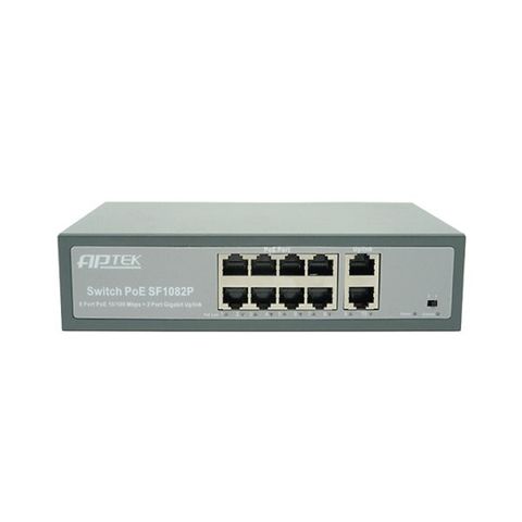 Thiết Bị Mạng Switch Poe Aptek 8 Port Sf1082p