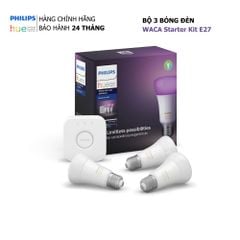  Bộ 3 Bóng Đèn Philips Hue WACA Starter Kit E27 