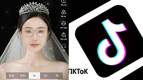 Cách quay video hiệu ứng filter cô dâu trên TikTok