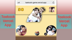 Cách chơi game xếp hình thần tượng Taekook Vercel.app 