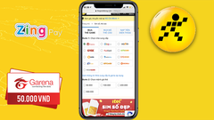  Cách mua thẻ game Garena, Zing online trên TGDĐ rẻ, nhiều khuyến mãi 