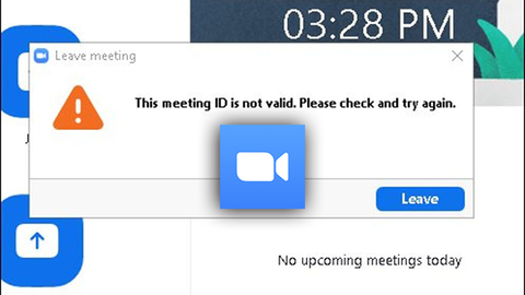 Lỗi Invalid Meeting ID trên Zoom là gì? Cách sửa lỗi Invalid Meeting ID
