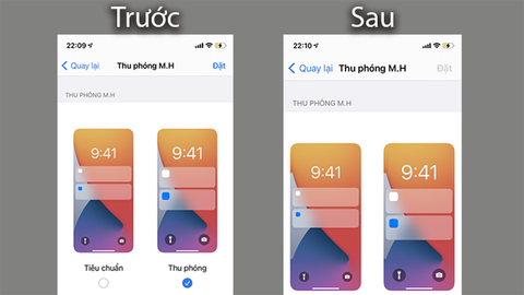 Cách phóng to, thu nhỏ màn hình iPhone đơn giản