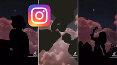  Cách quay video hiệu ứng filter bầu trời trên Instagram 