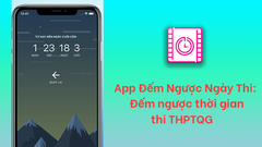  Cách dùng app Đếm ngược ngày thi THPT Quốc gia chi tiết 