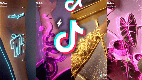 Cách quay video hiệu ứng Neon viền sáng trên TikTok