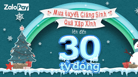Cách nhận tiền, quà giáng sinh trên ứng dụng Zalo, Zalo Pay