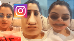  Cách tải filter hài hước mắt môi to Ohmyface trên Instagram 